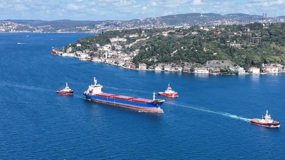 Rusya'da İHA saldırısına uğramıştı. STAR 2 İstanbul Boğazı'nda geçiyor