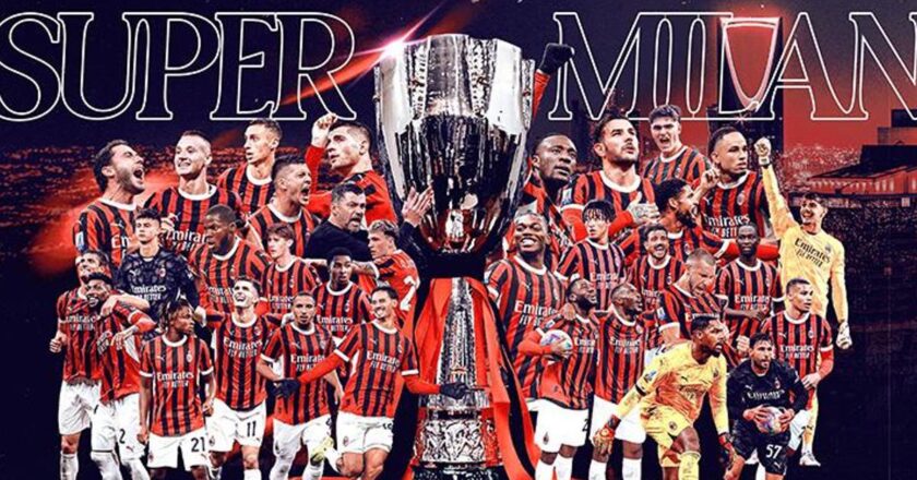 Milan İtalya Süper Kupası'nı kazandı