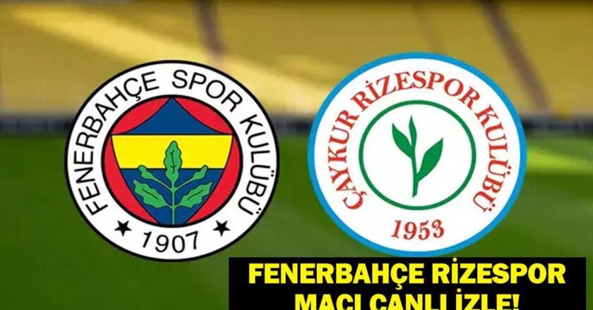 Fenerbahce Rizer maçın özeti