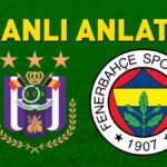 Anderlecht – Fenerbahçe TRT 1 Canlı İzleme