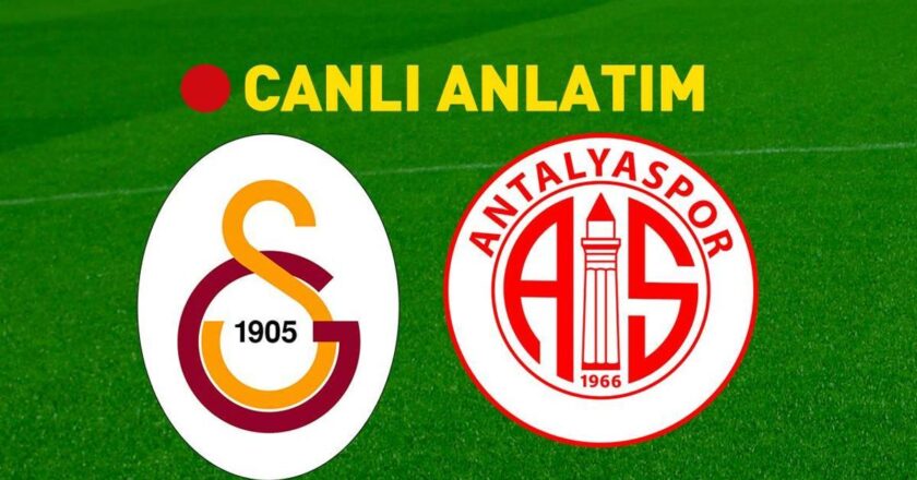 Galatasaray – Antalyaspor Bein Sports 1 Canlı İzleme | Lider evde Antalyasport’a karşı