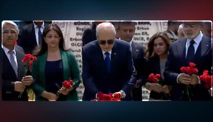 Meclis’te 15 Temmuz Anma Töreni! Anıta karanfiller bırakıldı