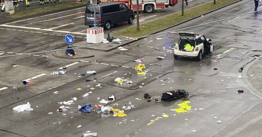Alman yetkililer, Münih’teki araç saldırısında Afgan şüpheliyi suçladı