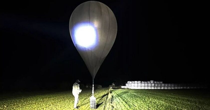 Kaçak sigara taşıyan balonlar Litvanya hava sahasına girdi