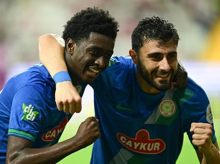 Antalyasor - Çaykur Rizspor maçında 7 gol 1 kırmızı kart